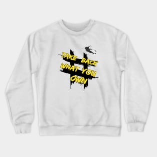 Hashtag typography Crewneck Sweatshirt